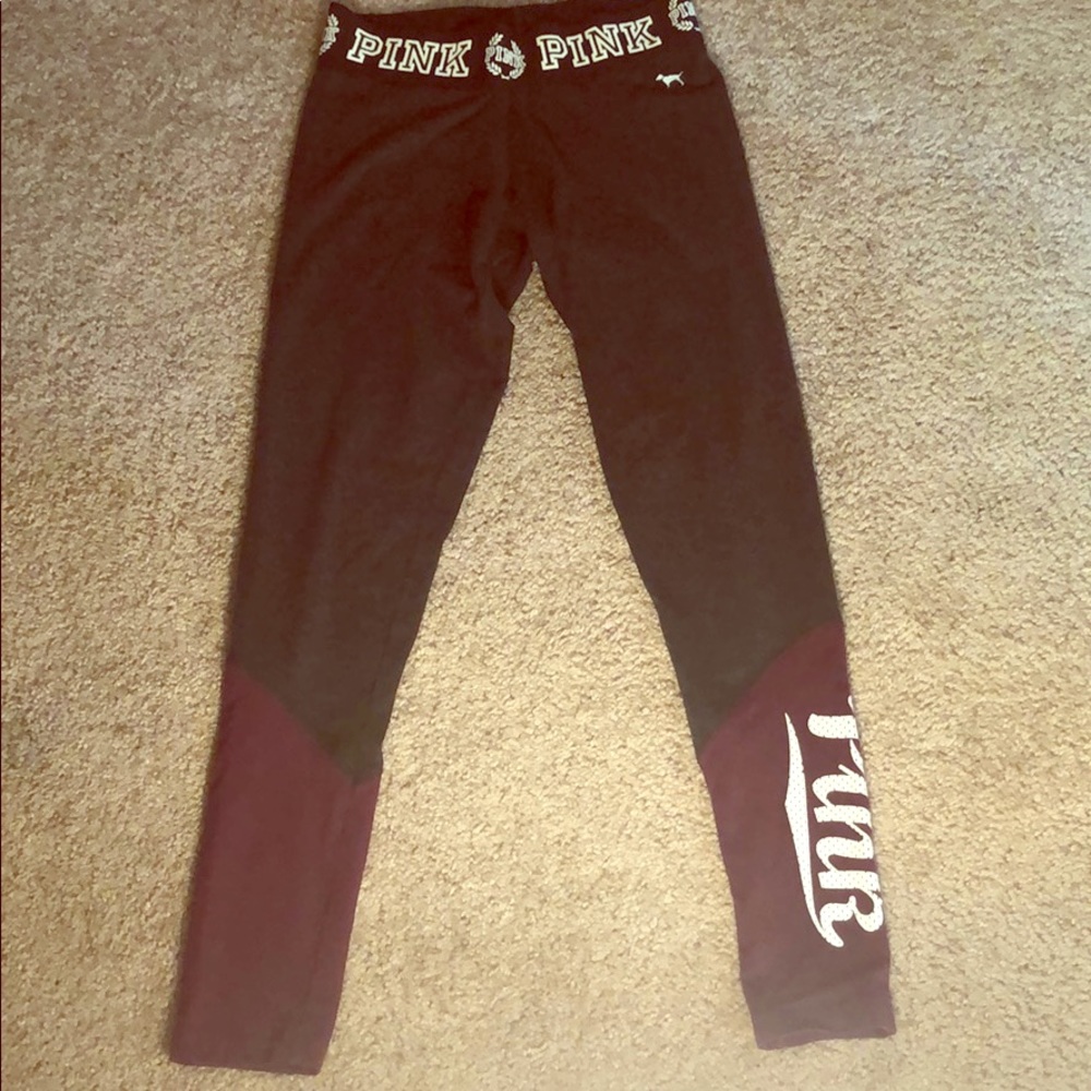 Two-toned Victoria’s Secret yoga leggings